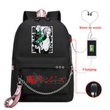 Tokyo Revengers Valhalla Chifuyu Matsuno School Backpack with USB Charging