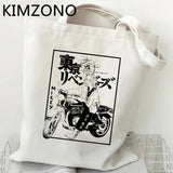 Tokyo Revengers Jute Shopping Bag Tote Foldable Shopper
