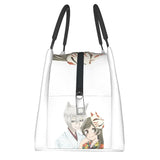 Tomoe & Nanami Love Anime Lunch Bag - Retro School Thermal Cooler Bag