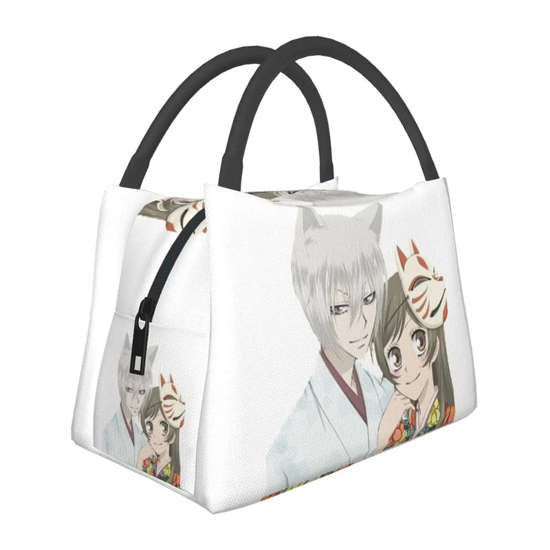 Tomoe & Nanami Love Anime Lunch Bag - Retro School Thermal Cooler Bag