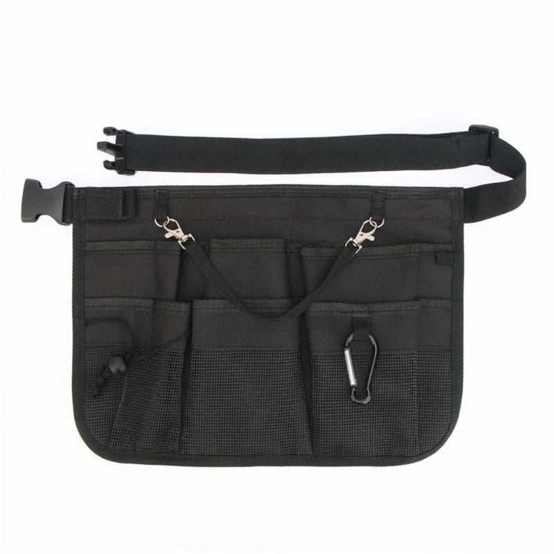 Nylon Waterproof Tool Bag Waist Pouch Belt Buckle Clip Men Electrician Organizer