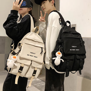 Women's Large Capacity School Backpack Harajuku Style