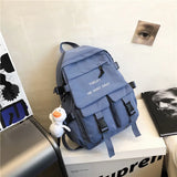 Harajuku Style Women's Backpack Large Capacity School Bag