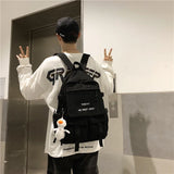 Harajuku Style Women's Backpack Large Capacity School Bag