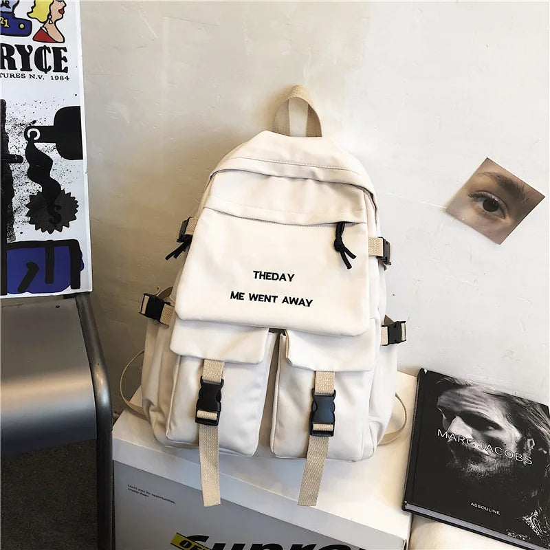 Harajuku Style Women's Backpack Large Capacity School Bag