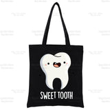 Funny Tooth Dentist Graphic Shoulder Bag