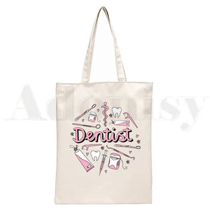 Funny Tooth Dentist Graphic Shoulder Bag
