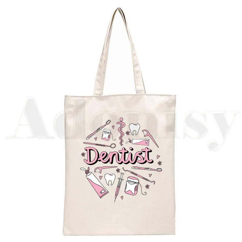 Funny Tooth Dentist Graphic Shoulder Bag