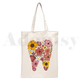 Funny Tooth Dentist Graphic Shoulder Bag