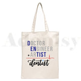 Funny Tooth Dentist Graphic Shoulder Bag