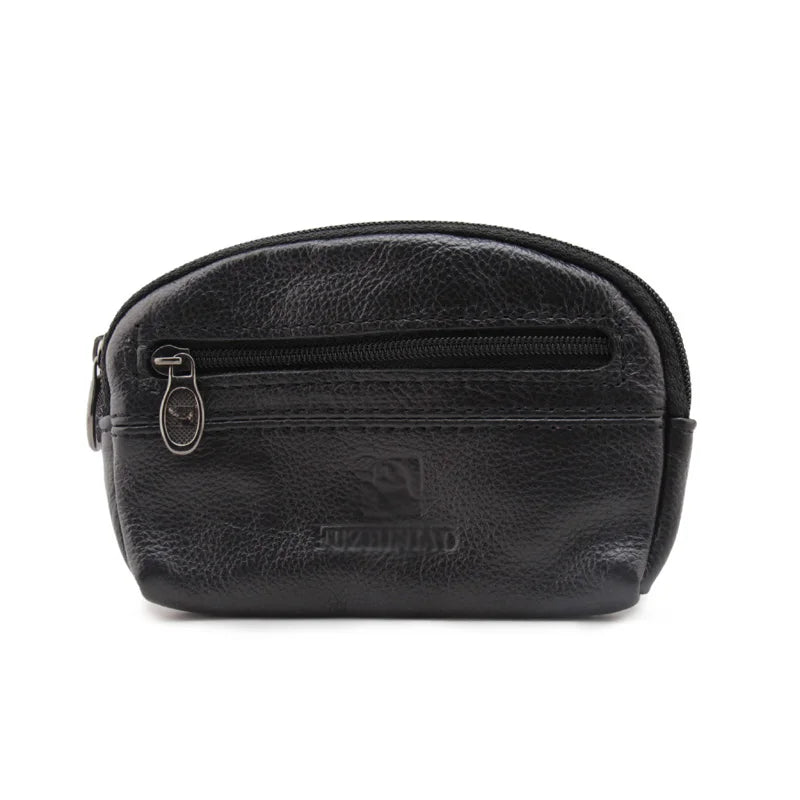 Cow Leather Key Wallet Purse Men Women Keychain Holder Pocket Organizer