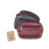 Cow Leather Key Wallet Purse Men Women Keychain Holder Pocket Organizer