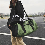 Oxford Travel Bag for Women Barrel Gym Bag Weekender Bag