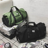 Oxford Travel Bag for Women Barrel Gym Bag Weekender Bag
