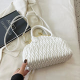 Shoulder Bag Women Crossbody Shell Clutch Purse Green Handbag