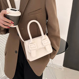 Mini Square Flap Crossbody Handbag