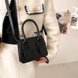 Mini Square Flap Crossbody Handbag