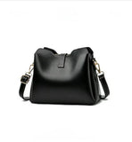 Beige Women's Bucket Bag One Shoulder High Wallet Handbag