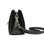 Beige Women's Bucket Bag One Shoulder High Wallet Handbag