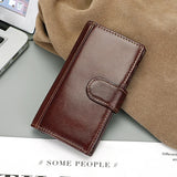 Leather Men's Wallet Retro Wallet for Men Durable Real Leather Male Purse