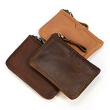 Leather Men's Wallet Retro Durable Real Leather Purse for Men Women