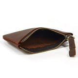 Leather Men's Wallet Retro Durable Real Leather Purse for Men Women