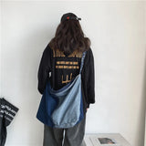 Canvas One Shoulder Messenger Bag Casual Women's Handbag