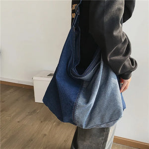 Canvas One Shoulder Messenger Bag Casual Women's Handbag
