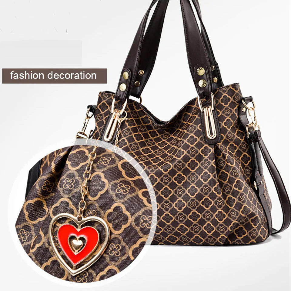 Women's Top Handle Bag Vintage Leather Shoulder Crossbody Tote