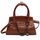 Top Handle Chain Shoulder Side Bag for Women
