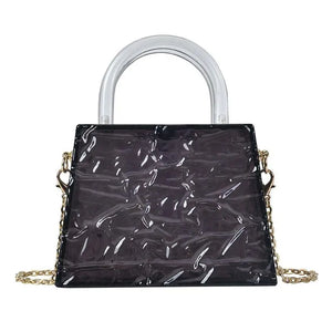 Transparent Small Phone Bag Chain Handbag Lipstick Messenger