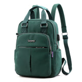 USB Charging Women Backpack Large Capacity Casual Travel Rucksack 14 inch Laptop