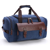Casual Travel Duffel Bag PU Leather Men Handbags Large Capacity Messenger Tote