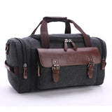 Casual Travel Duffel Bag PU Leather Men Handbags Large Capacity Messenger Tote