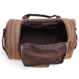 Casual Travel Duffel Bag PU Leather Men Handbags Large Capacity Messenger Tote
