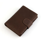 Top Cow Leather Men's Wallet with Passport Holder WB86