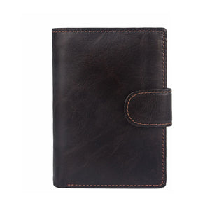 Top Cow Leather Men's Wallet with Passport Holder WB86