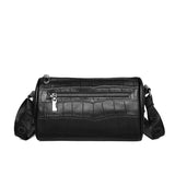 Real Cowhide Women's Casual Bag Girls Messenger Bag Small Shoulder Bag