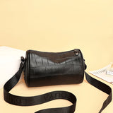 Real Cowhide Women's Casual Bag Girls Messenger Bag Small Shoulder Bag