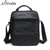 Leather Male Casual Shoulder Messenger Bag Cross-body Bag Tote Mochila