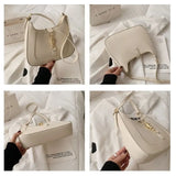 Leather Shoulder Crossbody Bag for Women Underarm Sac