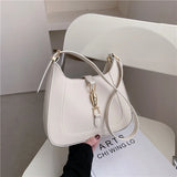 Leather Shoulder Crossbody Bag for Women Underarm Sac