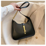 Leather Crossbody Bags for Women Underarm Sac A Main