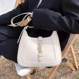 Leather Crossbody Bag for Women Underarm Bag
