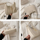 Leather Crossbody Bag for Women Underarm Sac A Main