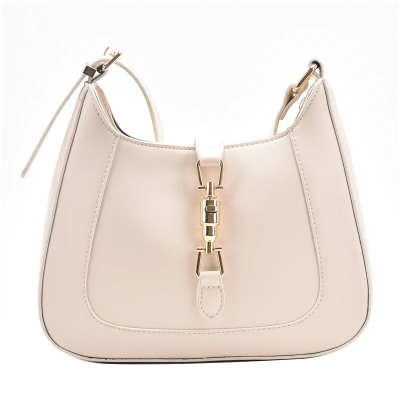 Women's Leather Crossbody Bag Underarm Sac A Main