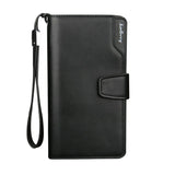 PU Leather Long Wallet Multifunction Purse Clutch Zipper Around Wallets