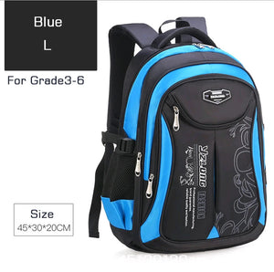 Waterproof Kids Backpack Boys Girls Schoolbag