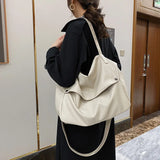 Large Capacity Women Handbag Shoulder Bag Totes Lady PU Messenger