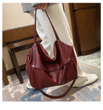 Large Capacity Women Handbag Shoulder Bag Totes Lady PU Messenger
